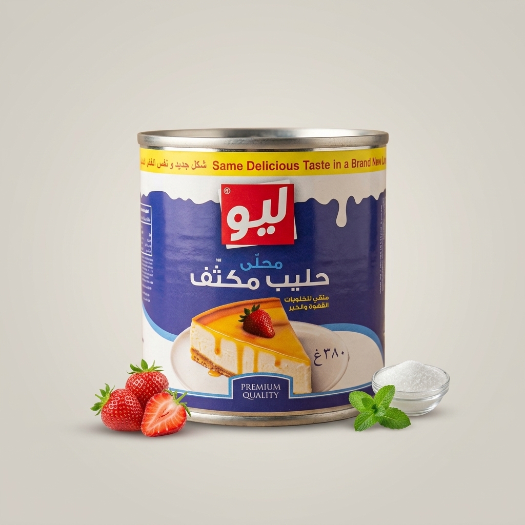 حليب مكثف محلى