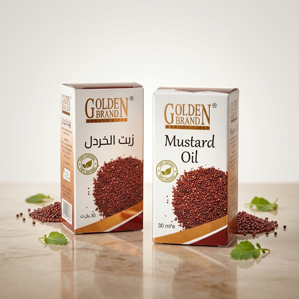 زيت خردل طبيعي نقي