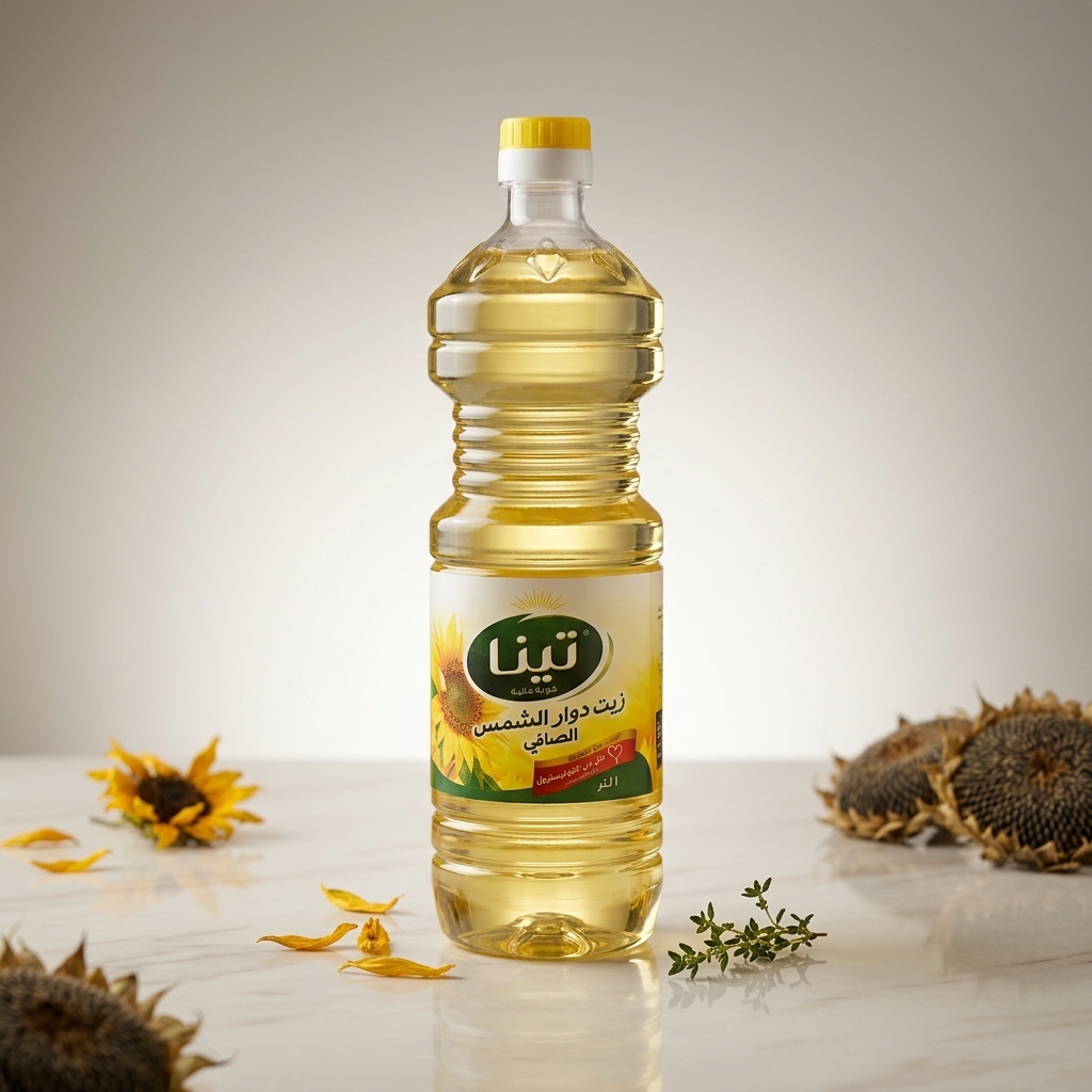 زيت دوار الشمس تينا - 1 لتر