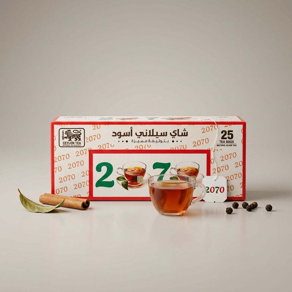 شاي ماركة 2070 - 25 ظرف