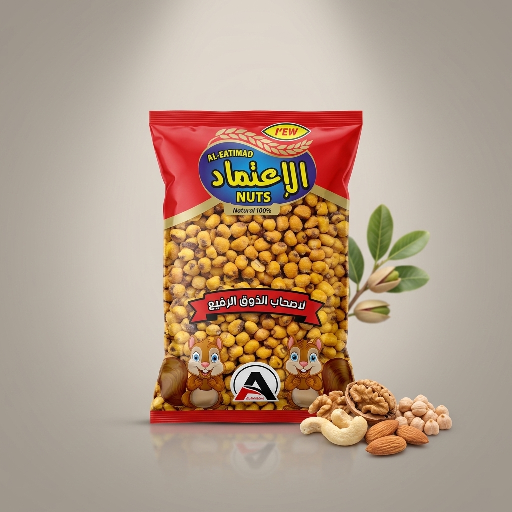 ذرة إسبانية محمصة ومملحة