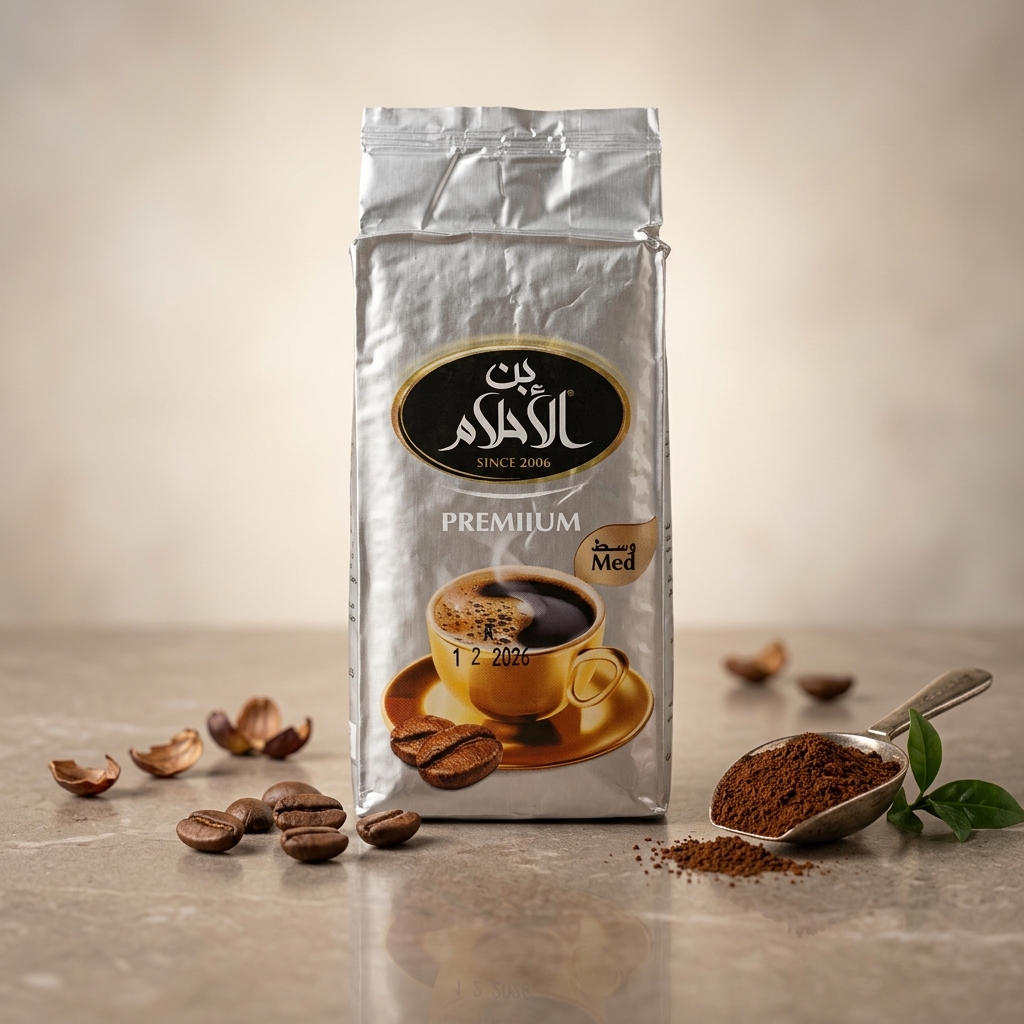 قهوة أحلام - بن مطحون وسط